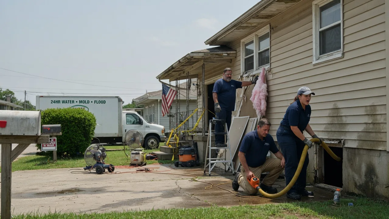 Water Damage Repair in Robertsville, OH near me